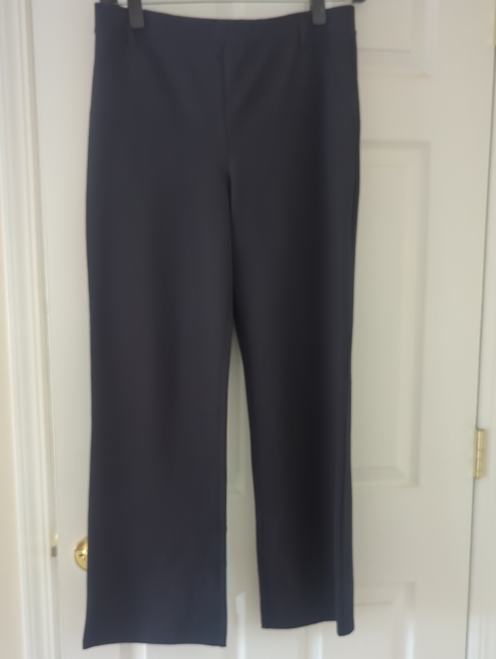 Quince Navy Wide-Leg Pants